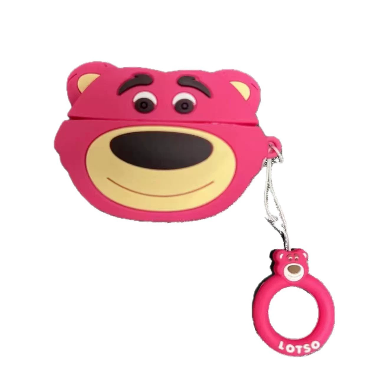 Apple, cartoon headphones, compatible protective case, print, pro3, bluetooth, 3/4