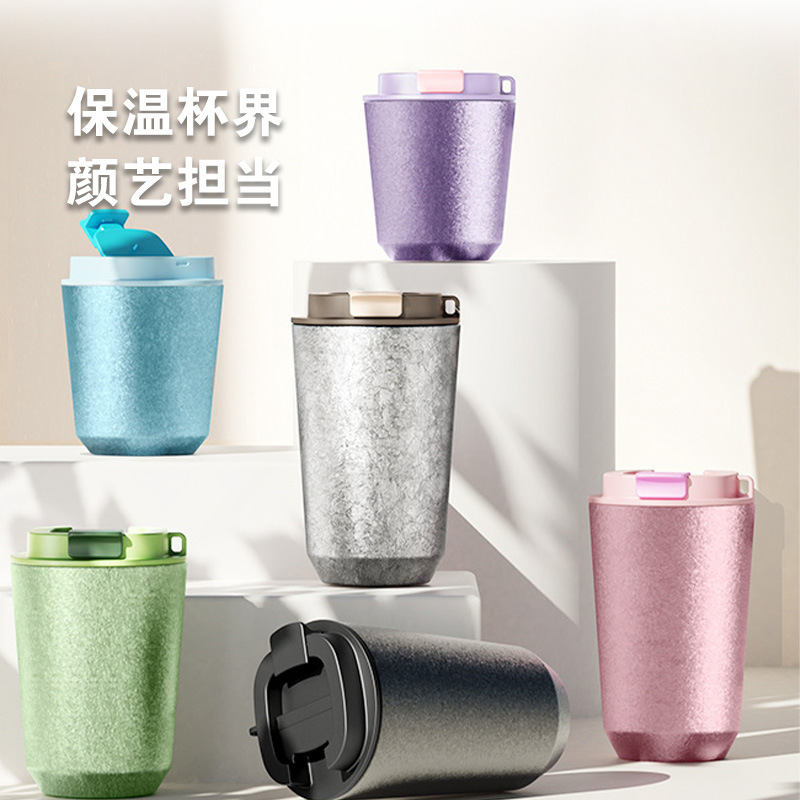 新型高颜値コーヒーカップチタンカップはロープ付き屋外携帯チタンカップは軽くて清新で高級なチタンコーヒーカップです。|undefined