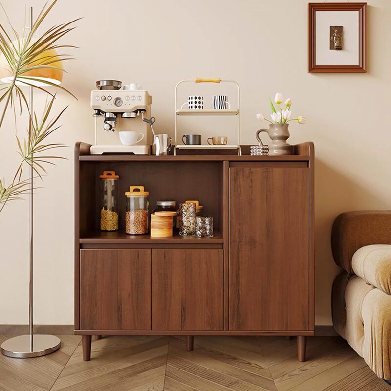 Sideboard storage cabinet, wall-mounted integrated storage cabinet, home living room tea cabinet, coffee machine placement table, water bar counter