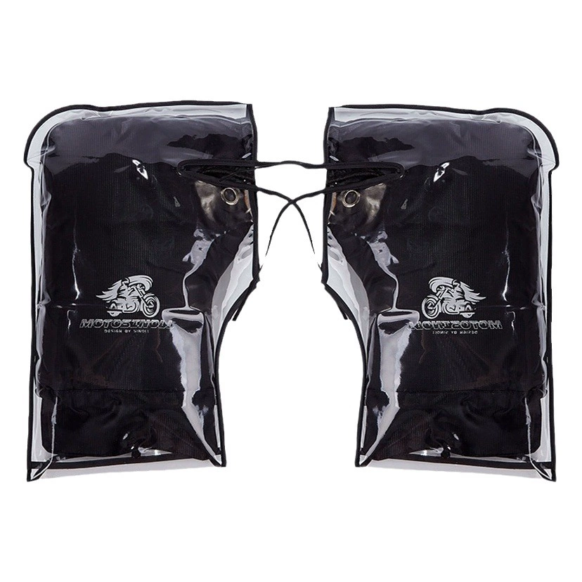 Перчатки для электромобилей, зимние велосипедные теплые Холодостойкие защитные ручки, Мужские Водонепроницаемые Дождевики для езды на мотоцикле