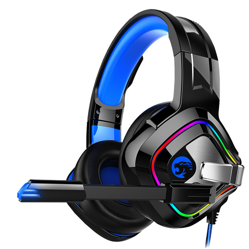 ヘッドマウント重低音有線 7.1 ゲーム e スポーツ インターネット カフェ ヘッドセット コンピューター発光 PS4 ヘッドセット国境を越えた特別な供給|undefined