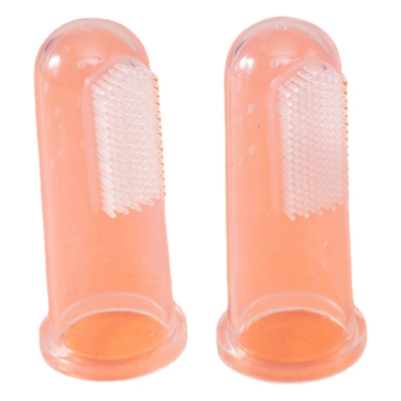 Набор детских пальцев зубная щетка пищевой силиконовый язык мягкие волосы детские молочные зубы Чистка полости рта детская зубная щетка оптом