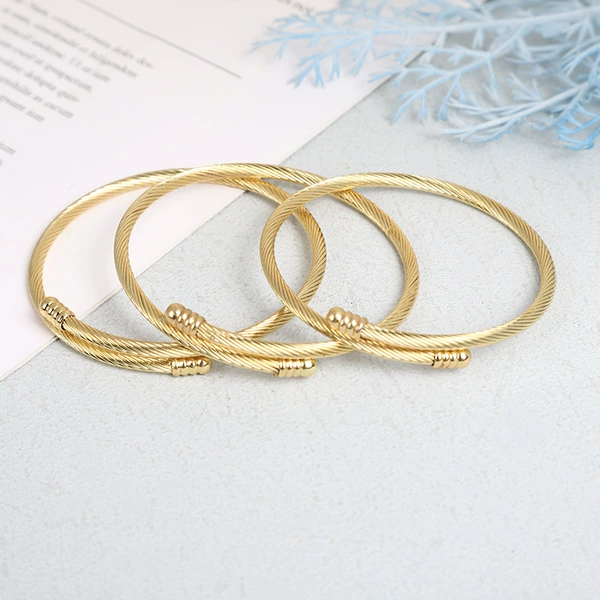 Bracelet stainless steel, diameter 60mm