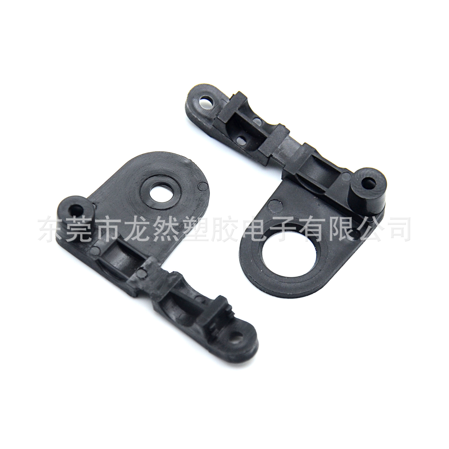 龙然厂家直销 4分孔欧式线夹 塑料P型防拉线卡 电缆固定片线扣