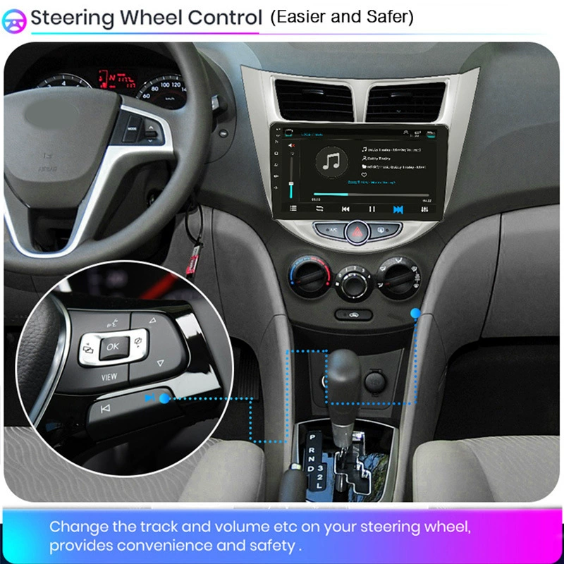 Подходит для зарубежного Toyota Elfa 08-14 автомобиль GPS Android с большим экраном, видеопоток в режиме pour, встроенная умная автомобильная система