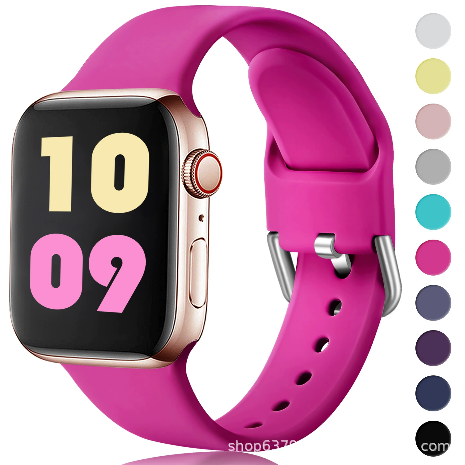 Samsung, apple, compatible bracelet, silicone watch strap