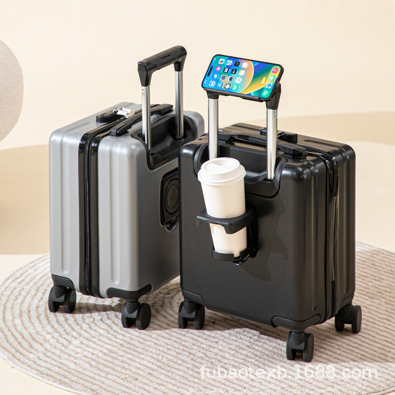 14 inch mini spring and autumn aviation boarding box 20 × 30 × 40cm small luggage female and male pull rod password suitcase