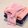 Boy Plush Warm pants children Long johns girl Line pants baby Manufactor One piece On behalf of