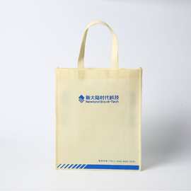 加大加厚无纺布袋子广告购物环保手提热压立体手提袋可印图片文字