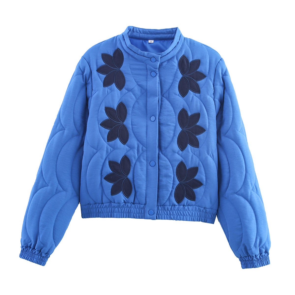 ZAZA hecho por sí mismo estilo europeo al por mayor ropa de mujer estilo de viaje 5 colores posicionamiento de algodón bordado chaqueta de algodón