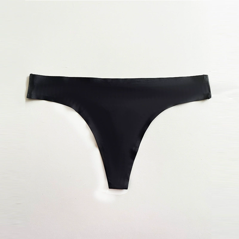 Спортивное шелковое белье для йоги (женщины) — бесшовный thong T-back, европейский стиль, размеры S–XL