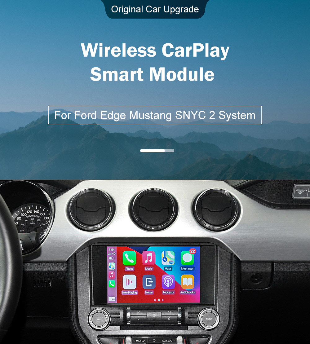 Road Top Wireless Apple CarPlay Is Suitable for Ford SNYC2 Ford Decoder Module Decoder Box