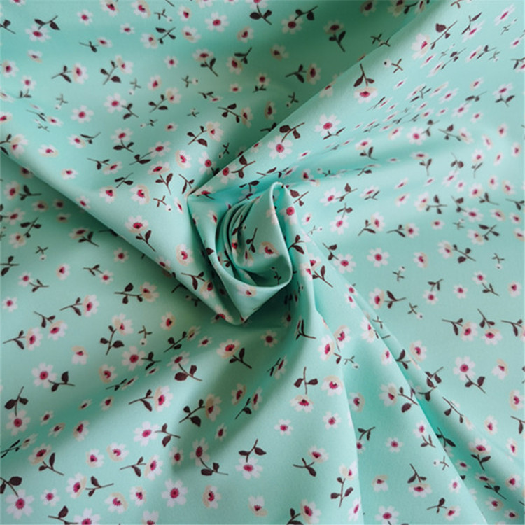 厂家供应现货供应新品数码印花沙滩裤面料童装裙子面料