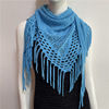 Demi-season cashmere, cloak with tassels, universal keep warm scarf