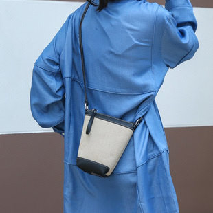 Fashionable shoulder bag, universal one-shoulder bag, genuine leather