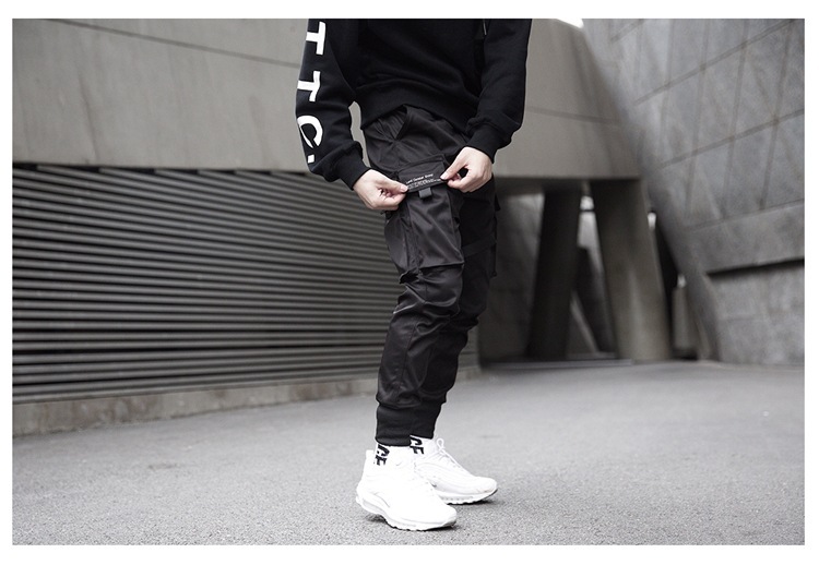 Herren Tactical Cargo Hose Lässige Freizeithose Mit Lockeren Schnitt_voghion.com