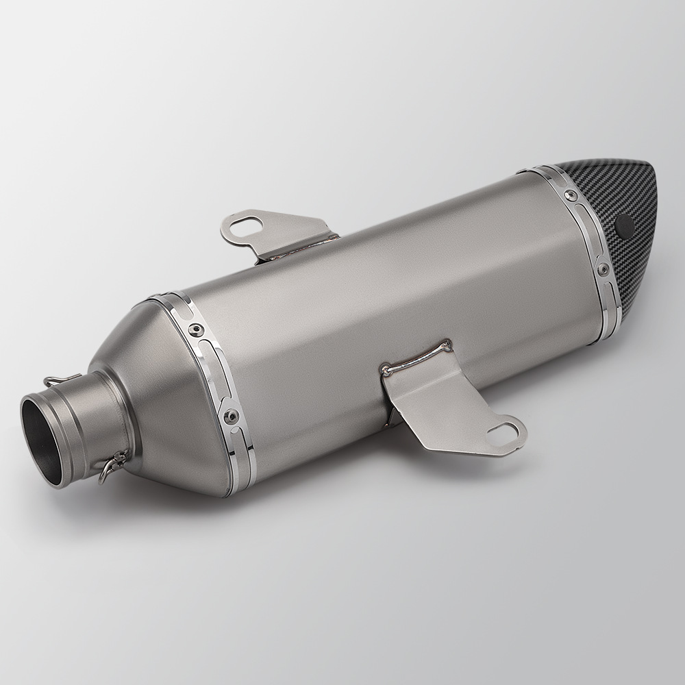 Forza Fosha 300 Stainless Steel Front End Silencer Motorcycle Scooter Full-Section Exhaust Pipe Modification