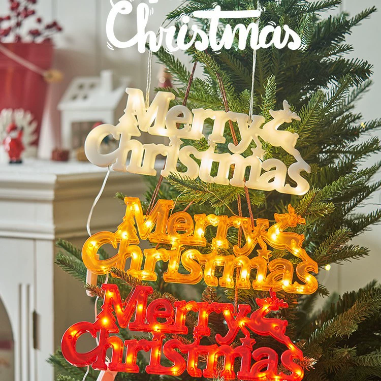 Рождественские кнопки декоративные огни трансграничные светодиодные моделирующие огни Праздничные украшения бара Звездные огни светящиеся рождественские огни