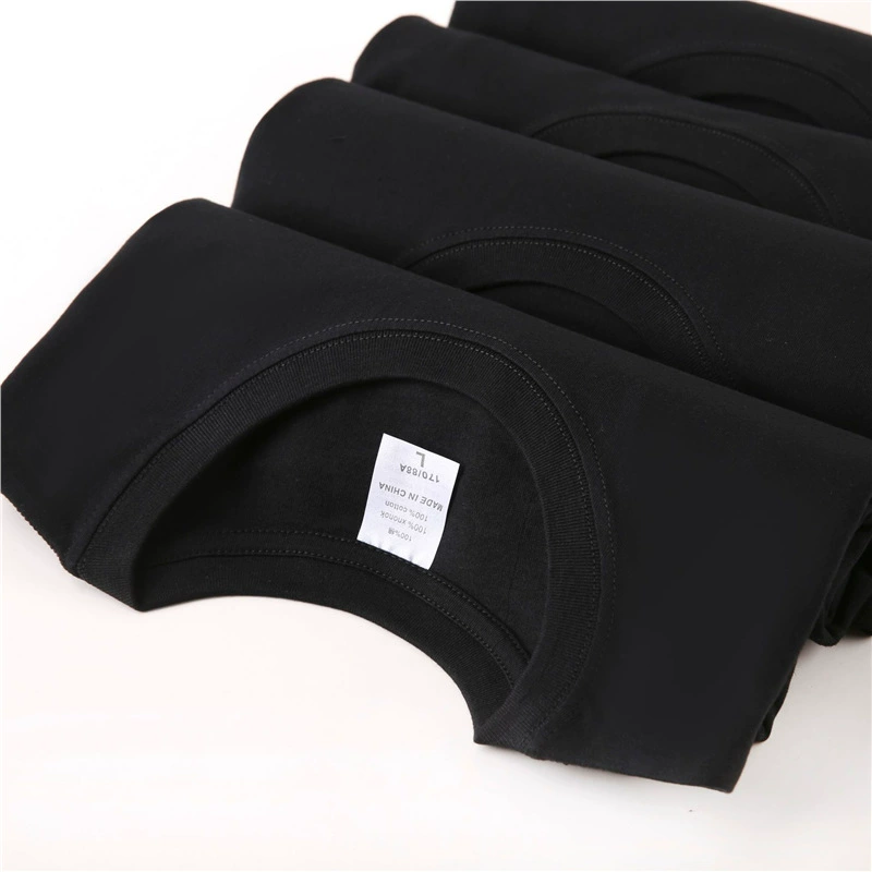 (Оптовый) белая хлопковая база с длинным рукавом и круглым вырезом, oversize