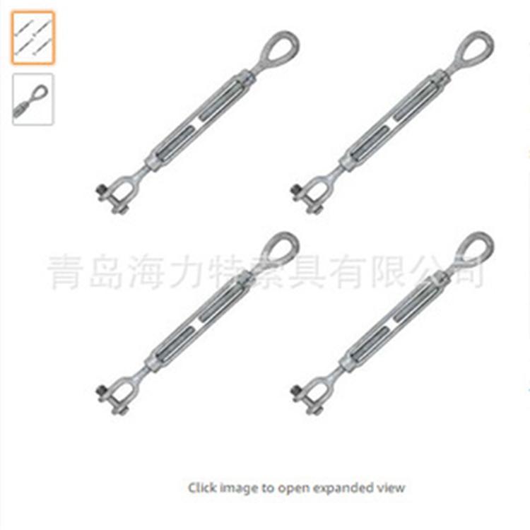 模锻花篮螺栓花篮螺丝美式花兰 开体花兰链条拉紧器