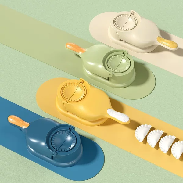 Wholesale Dumpling-Making Tool, 2-in-1 Multifunctional Manual Dough Roller and Dumpling Wrapper Mold for Home Kitchen Use