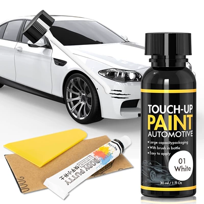 Car Paint Pen Touch-Up Avtomobil boya qələmləri - white-30ml