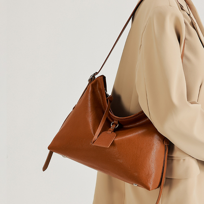 Women's Commuter Shoulder Bag Large Capacity Trendy Handbag_voghion.com