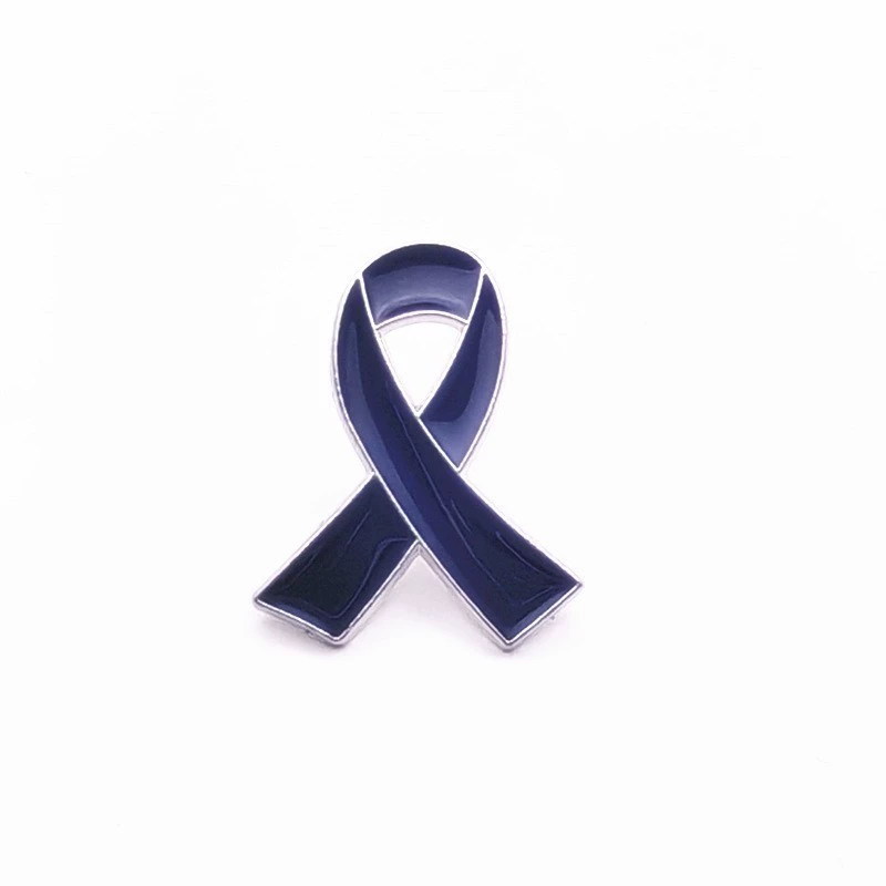 Bow Ribbon Lapel Pin Badge, Enamel Metal Ribbon-Style Brooch, Multi-Color 2.6 cm