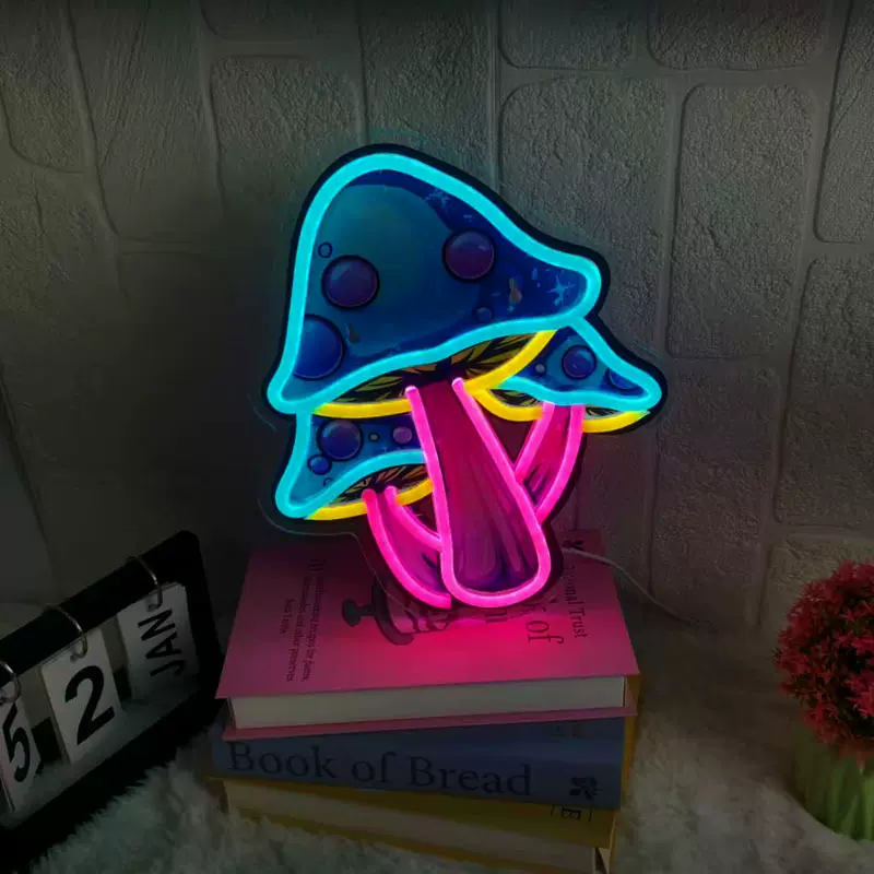 定制霓虹灯造型LED广告牌室内户外背景墙装饰灯商用镂空灯箱