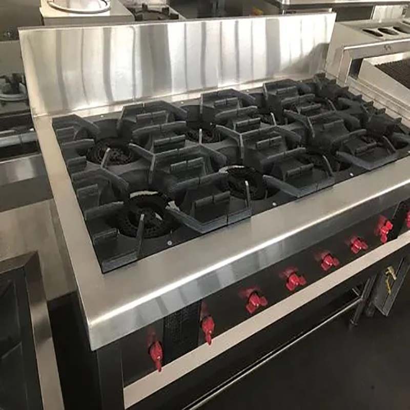 韩式煲仔炉商用四五眼煲仔炉中西餐厨房设备商用不锈钢厨具厂家