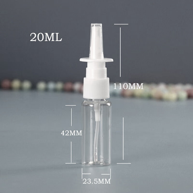 卸売10ml20/30ml直噴プラスチックボトル、遮光細霧液体スプレーボトル、詰め替えボトル、鼻スプレーボトル|undefined