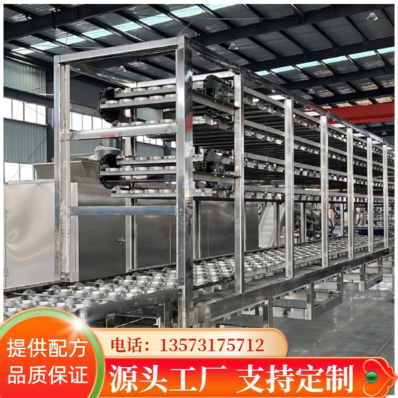 机电一体化 方便面生产成型设备 圆形方形方便面生产加工机械