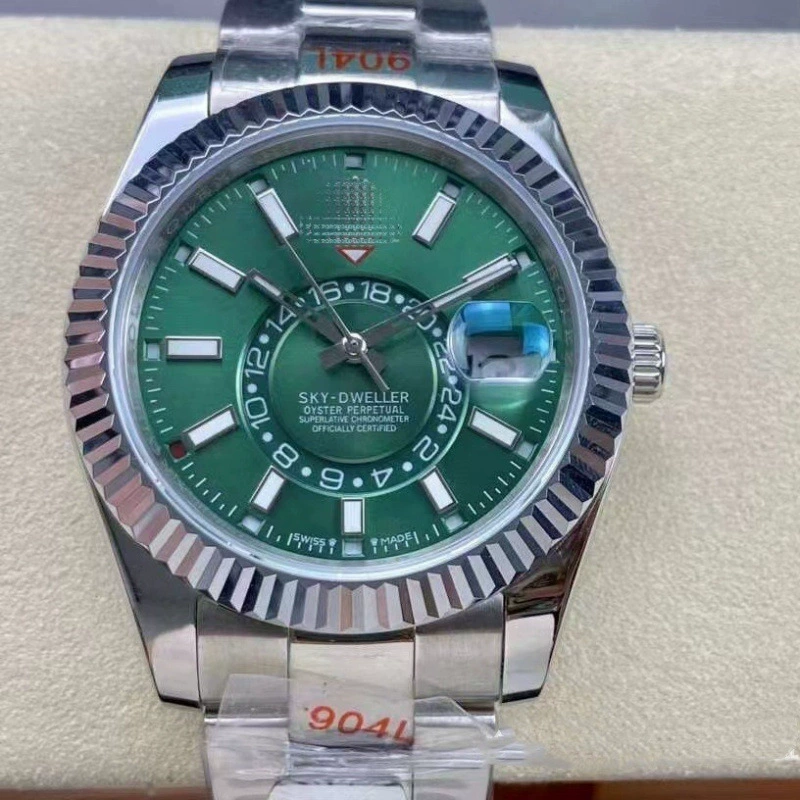 ZF Sky Walkingman 9001 Sailor Series Швейцария Двойной часовой пояс NOBO мужские роботизированные часы Внешняя торговля оптом