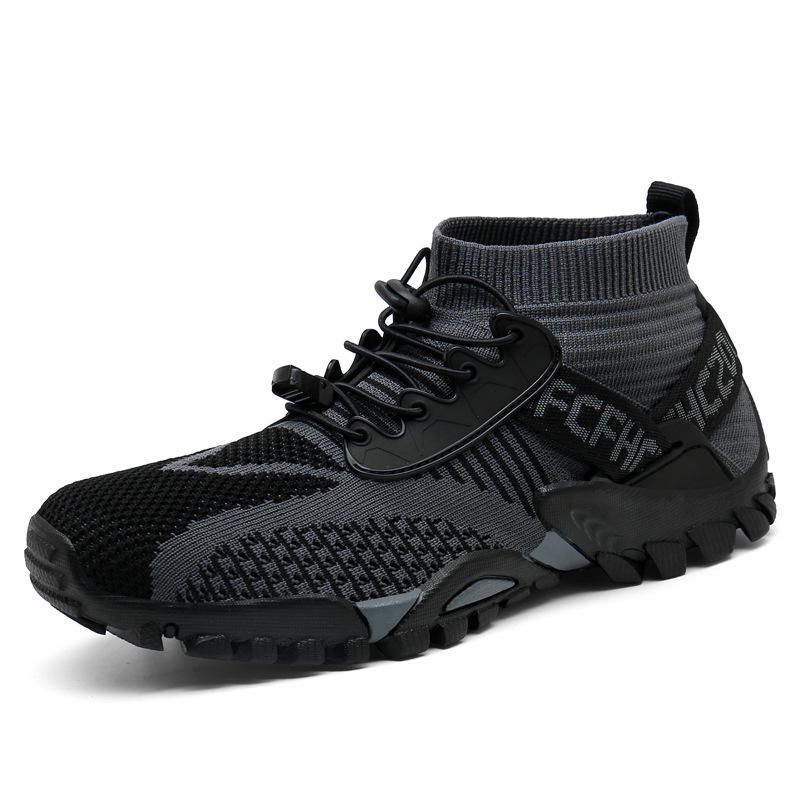 Zapatos transfronterizos de hombre de tamaño grande verano nuevos zapatos de malla transpirables al aire libre zapatos de hombre zapatos de deporte casuales transpirables