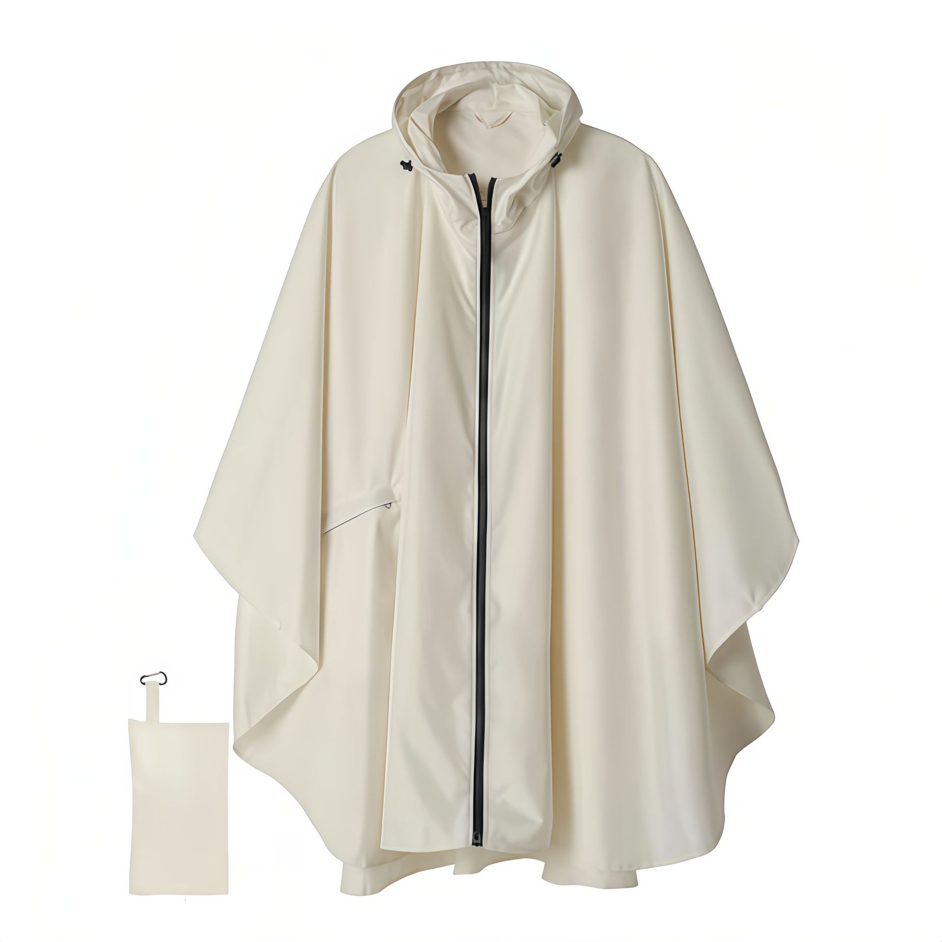 Poliéster 3 - en - 1 al aire libre chaqueta de lluvia viajar multifuncional caminata montañosa bicicleta conveniente para llevar capa chaqueta de lluvia al por mayor