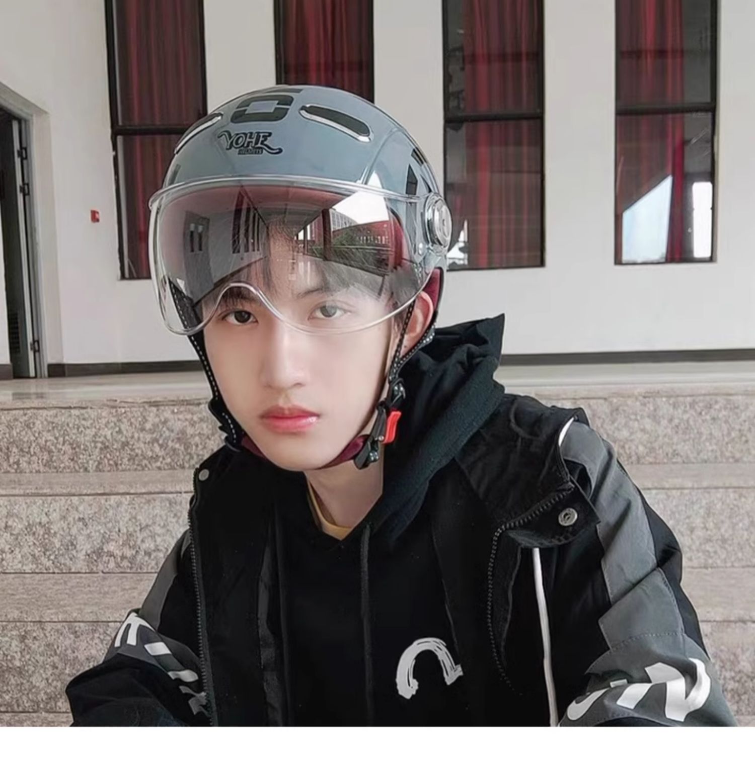 Motorcycle helmet 3C certified national standard Harley summer breathable