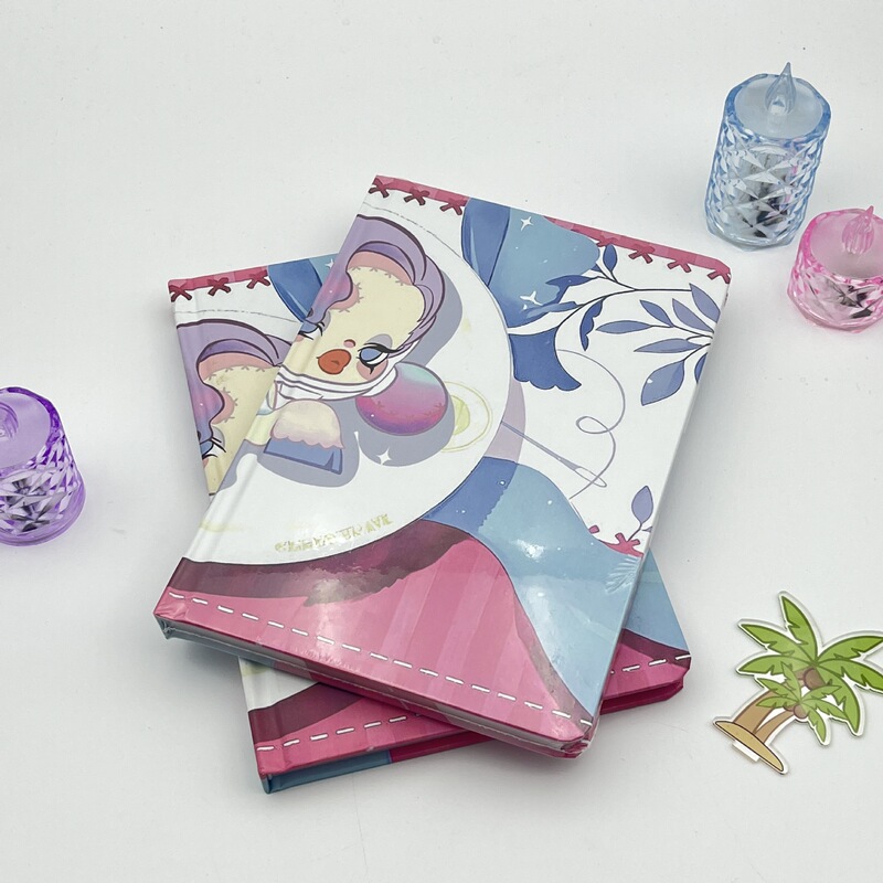 Bubble Mart Cute Hardcover Labubu·Voice of Belief Series Student A5 Painted Hard Cover Notebook Bubble Mart Cute Hardcover Labubu·Voice of Belief Series Student A5 Painted Hard Cover Notebook