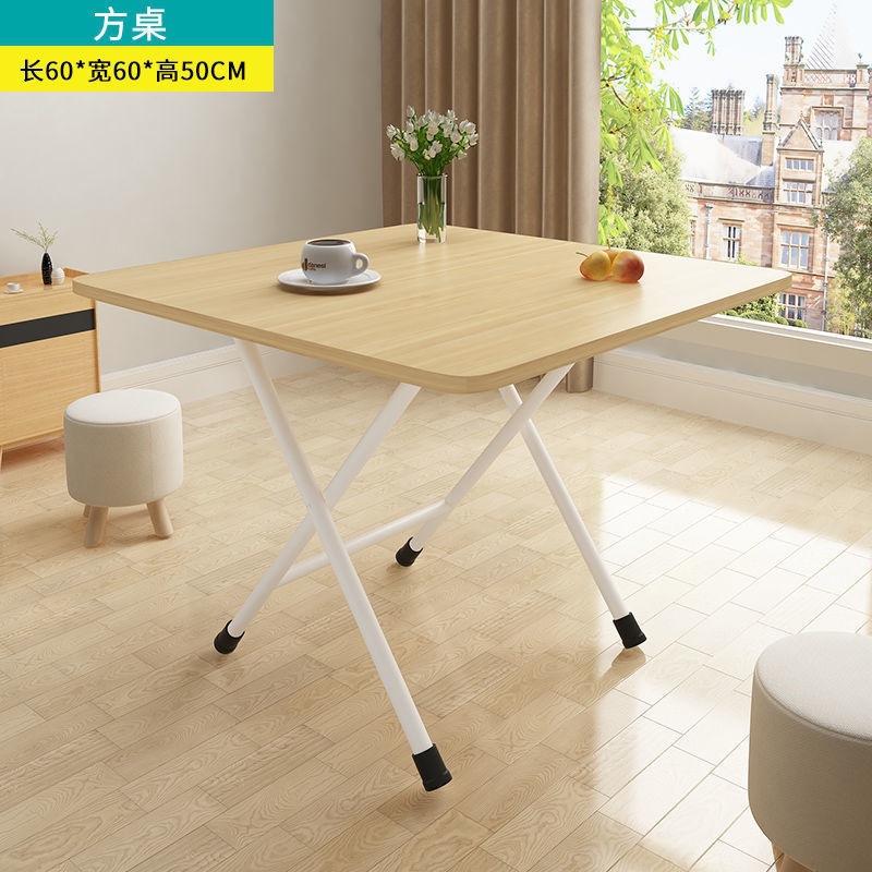 Fábrica de venta directa mesa plegable mesa de comedor plegable dormitorio mesa de estudio dormitorio mesa de comedor casera mesa al aire libre