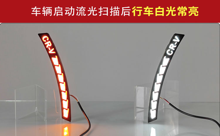 Suitable for 23-26 Models of Honda Crv Modified Led Wheel Arch Lights, Fender Lights, and Honda Crv-Specific Daytime Running Lights
