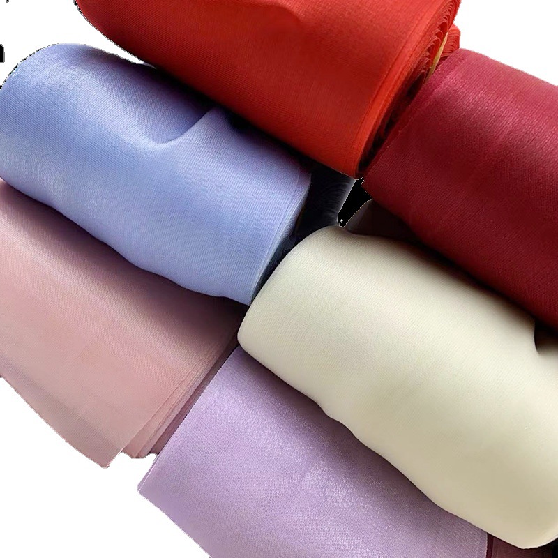 ホット販売 8 センチメートルストリーマー糸織りリボン花靴花帽子花服手袋袖靴下弓アクセサリー