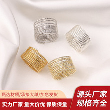 �ֹ�diy������ָ����18k��ɫ���l�~����ָȦ���{�����Ʒ���