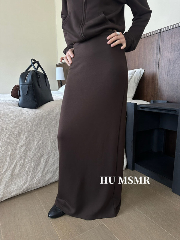 广州十三行HUMSMR秋上新时尚辣妹高腰显瘦开衩半身裙L1536|undefined