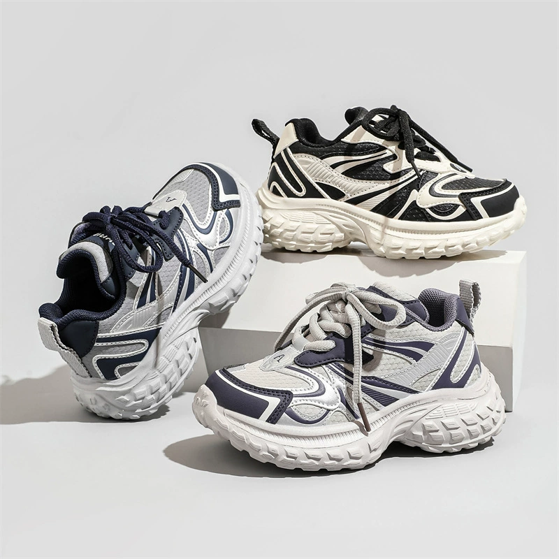 Осень 2024, новая детская уличная походная обувь, функциональная ветровая повседневная спортивная обувь с низким берцем для мальчиков, девочек, детей среднего и старшего возраста