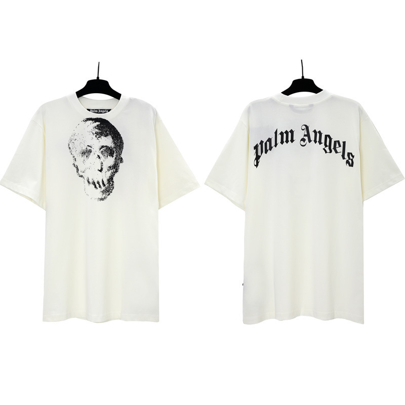 PALM半袖の正しいバージョン パームエンジェルス ヘッドレスベア エンジェルス バタフライプリント Tシャツ テディベア 半袖|undefined