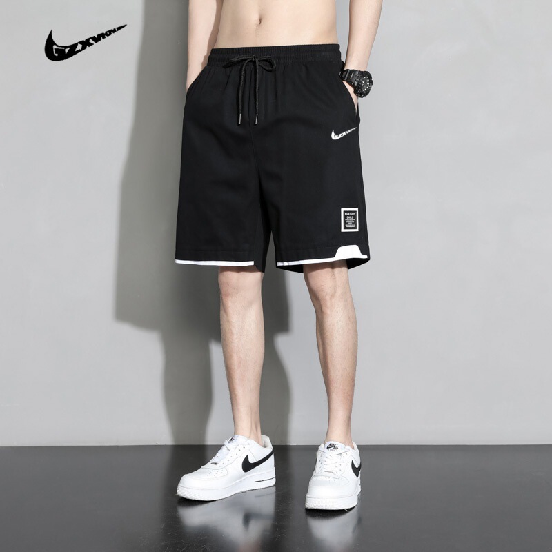 Cross-Border 100% Pure Cotton Shorts, New Summer Style Sports Casual Pants, Versatile Fashion Trend, Versatile Straight-Leg Five-Point Pants Cross-Border 100% Pure Cotton Shorts, New Summer Style Sports Casual Pants, Versatile Fashion Trend, Versatile Straight-Leg Five-Point Pants