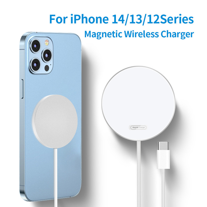 Apple 14 Wireless Charger Magsaf Magnetic Charging Is Suitable for iPhone 13Pro12Max 15W Flash Charging