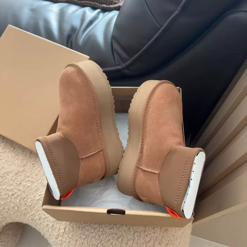 High winter keep warm boots platform, shoes, 2025 years