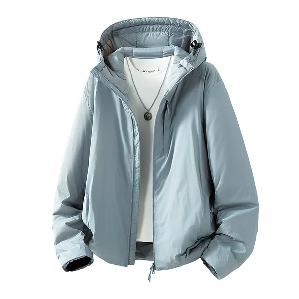 New large-size lightweight cotton coat for couples, thickened one-piece cotton, windproof, waterproof, breathable, winter cold-proof and warm for outdoor use