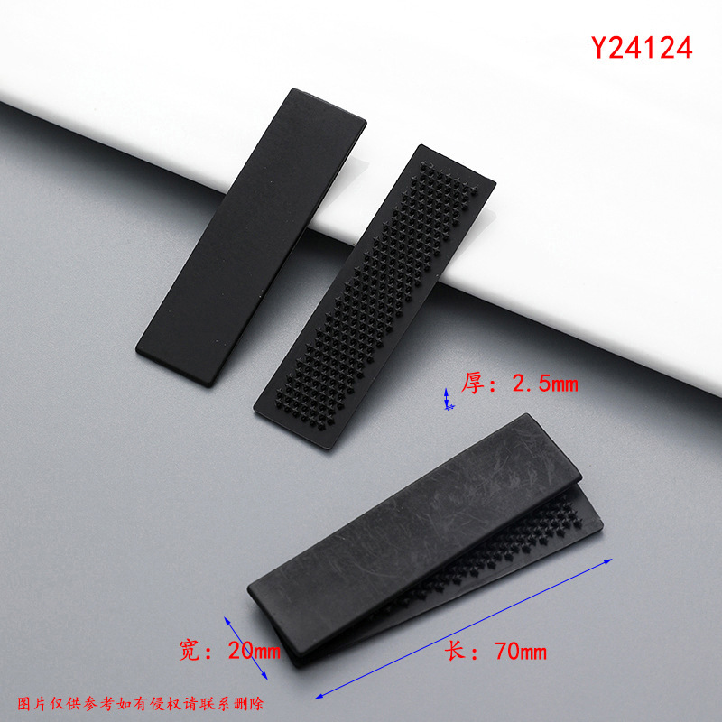 Outdoor Jacket Gloves Cuff Adhesive Buckle Sleeve Loop Injection Molded Environmentally Friendly Tpu Plastic Injection Hook Velcro