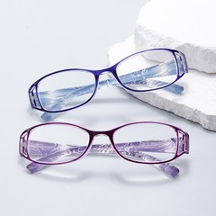 工場直販外国貿易クロスボーダー老眼鏡女性用ファッションプリント抗青色光老眼鏡高精細老眼鏡 832A